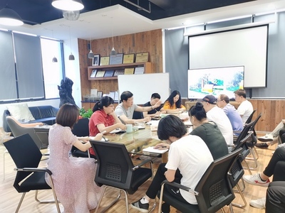 浙江省文旅廳資源開發處領導調研朗域，共商旅游開發項目發展